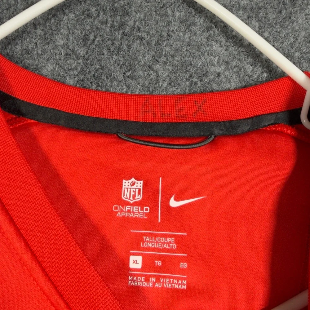 Nike Kansas City Chiefs NFL Onfield Crewneck Sweatshirt Mens XLT Team Issued